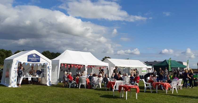 photo of last year's FoSM Pimm's Tent at the Hawkesbury Show
